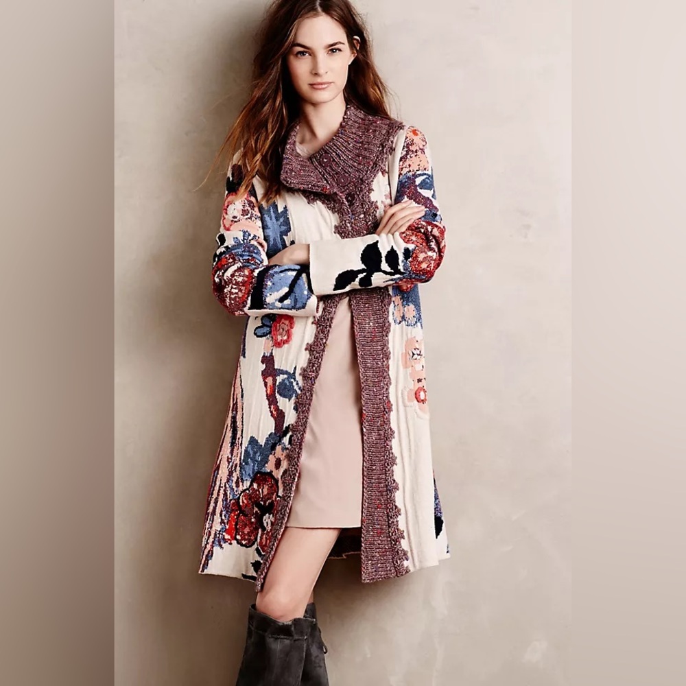 Anthropologie Foret Cardigan Sweater XSP
